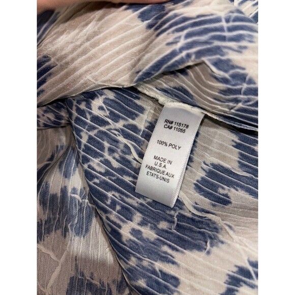 KOMAROV Women's Midi Cocktail Dress size 2X Crinkle Lace Trim V-Neck Whimsygoth - Picture 12 of 15